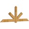 Ekena Millwork Kennewick Rough Sawn Timber Gable Bracket, Western Red Cedar, 96"W x 36"H x 2"D x 6"F, 9/12 Pitch GBW096X36X0206KEN00RWR - alternate 5